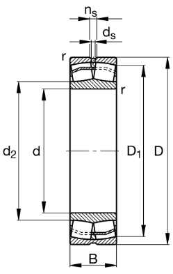 SL181832 - Full Complement Cylindrical Roller Bearing
