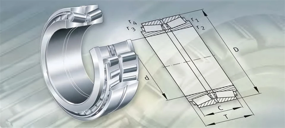 Available Z-578129.TR2 Double Row Tapered Roller Bearing